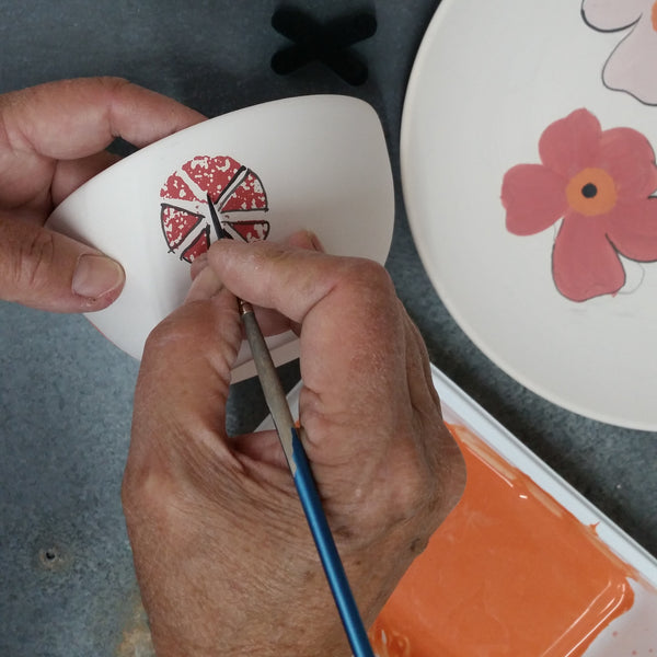 Bisque firing and hand painting option
