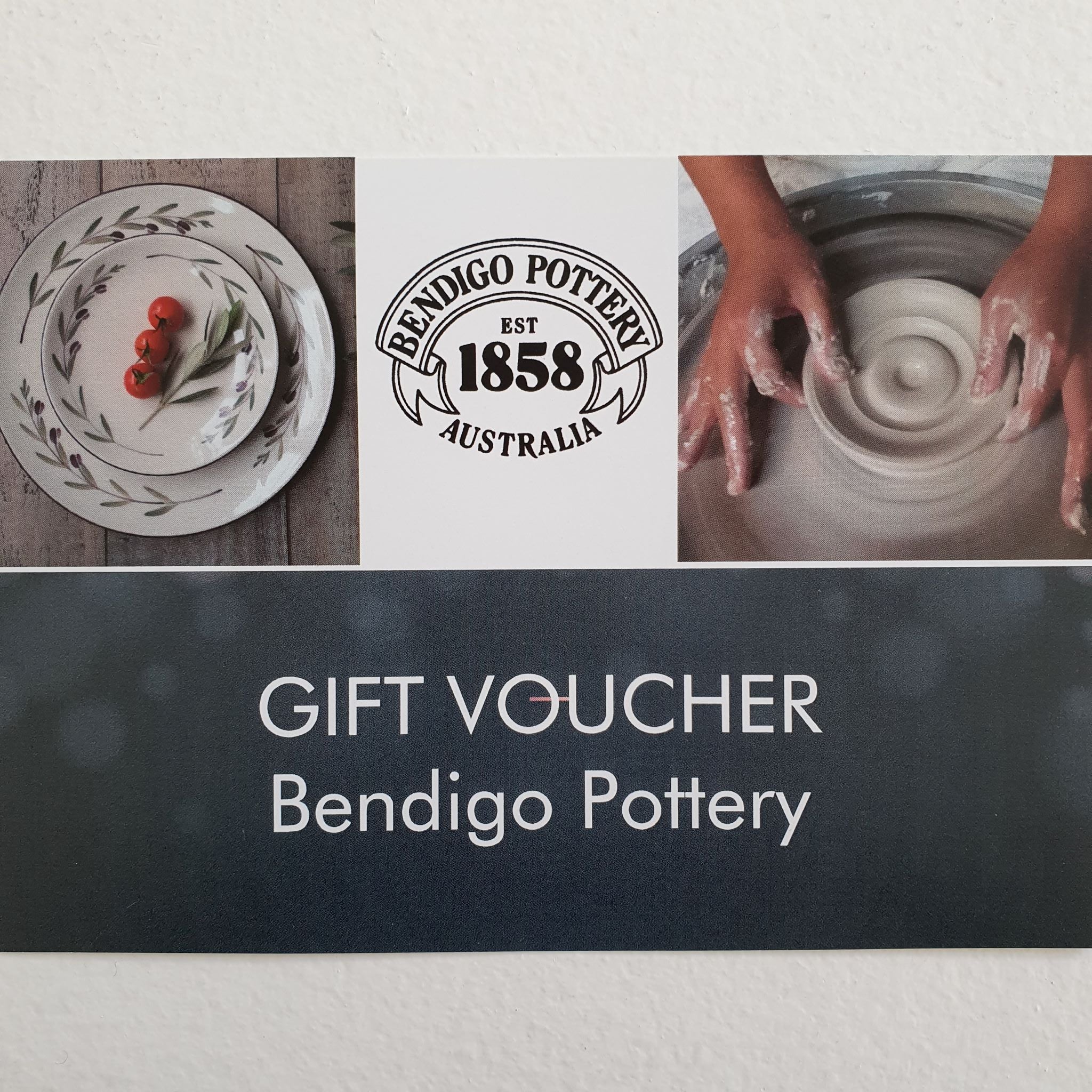 Gift Voucher Bendigo Pottery