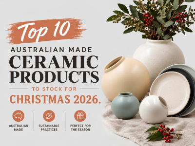 Top 10 Australian Made Ceramic Products to Stock for Christmas 2026