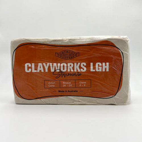 Clayworks LGH - Stoneware 10kg - LGH in Clayworks Lgh 1 1024 finish