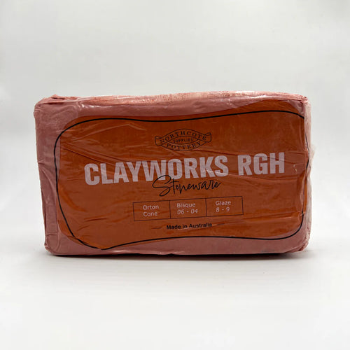 Clayworks RGH - Stoneware 10kg - RGH in Clayworks Rgh 1 1024 finish