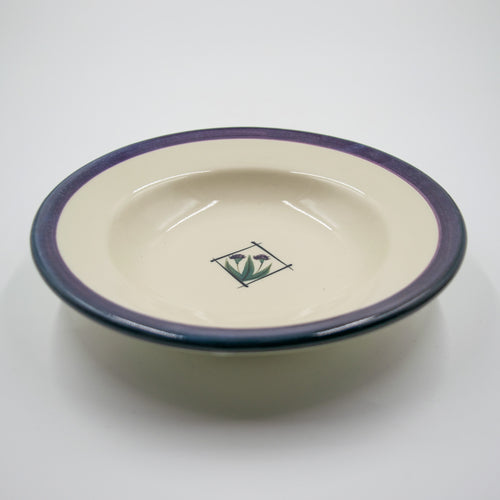 Hand Painted Bowl in Disc Handpainted Spaghetti Bowl finish ceramic tableware