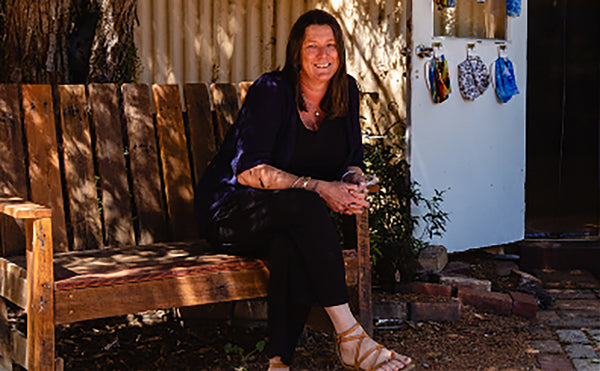 Emily Crawford runs her Etsy store from Village of Artisans at Bendigo Pottery.