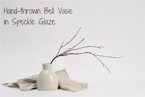 Hand-thrown Bell Vase - Australian Made.