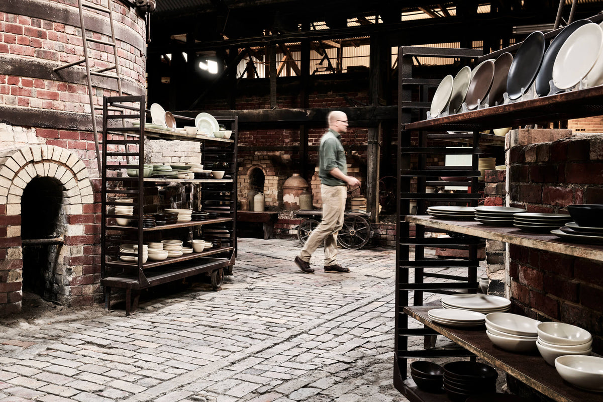Shopping at Bendigo Pottery